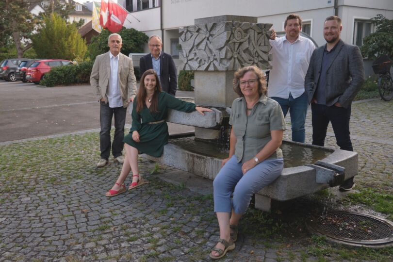 Gruppenfoto des Gemeinderates